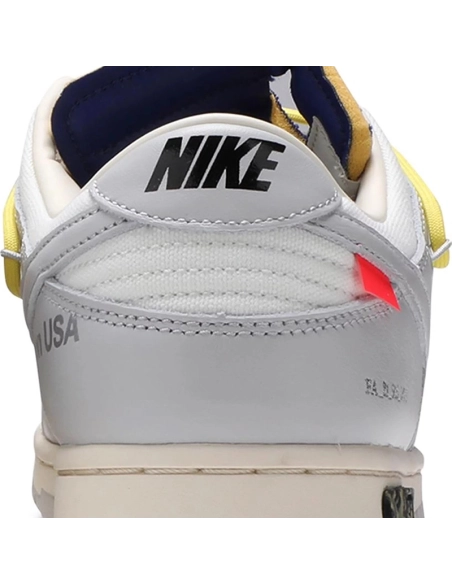 OffWhite x Dunk Low Lot 27 of 50,Dunk SB,NIKE SHOES Reps