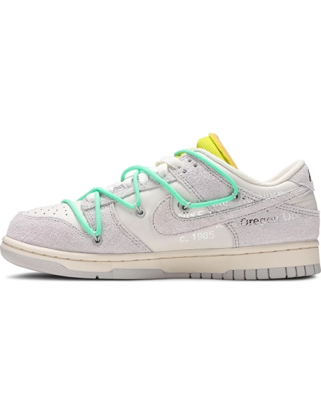 OffWhite x Dunk Low Lot 14 of 50,Dunk SB,NIKE SHOES Reps