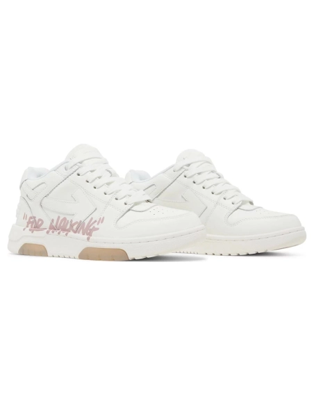 OffWhite Out of Office For Walking White Pink,Off-White Out of Office,OFF-WHITE,NIKE SHOES Reps