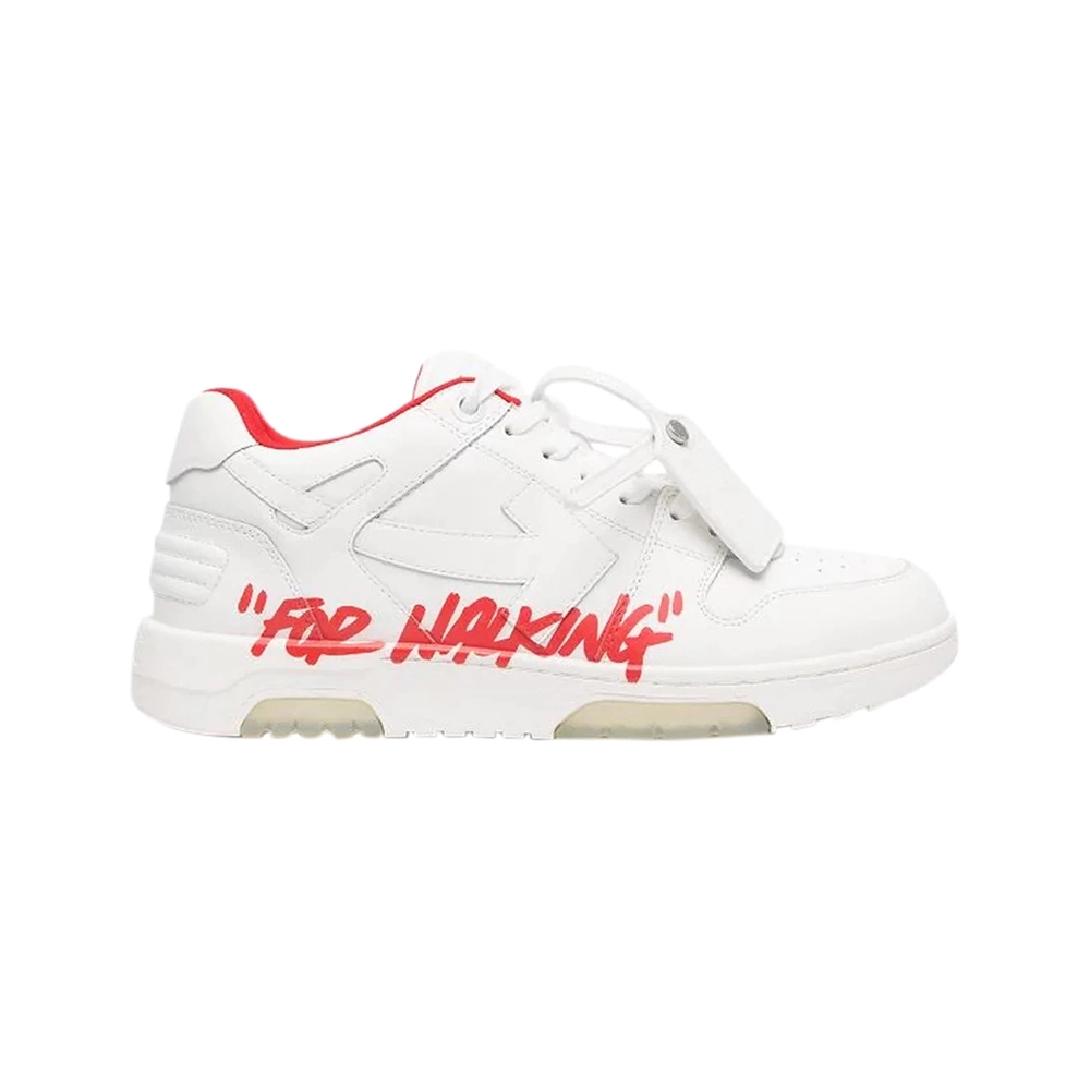 OffWhite Out of Office For Walking White Red,Off-White Out of Office,OFF-WHITE,NIKE SHOES Reps