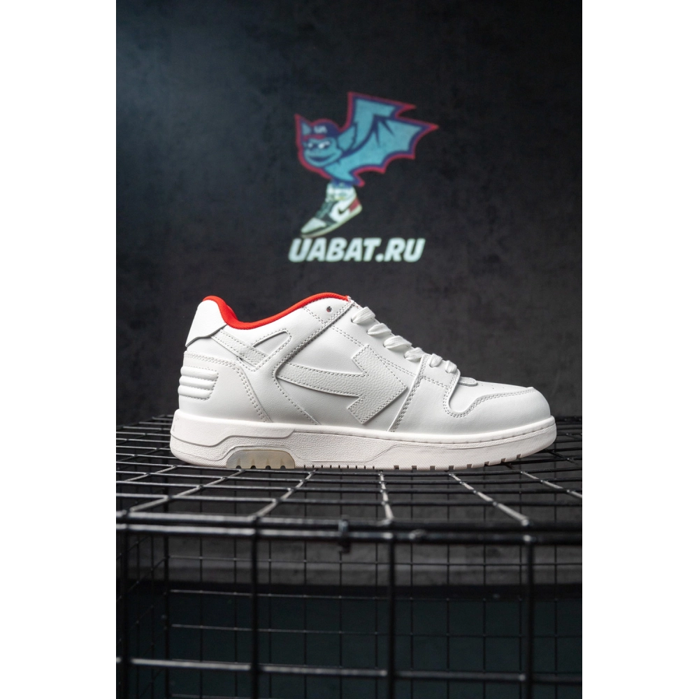 OffWhite Out of Office For Walking White Red,Off-White Out of Office,OFF-WHITE,NIKE SHOES Reps