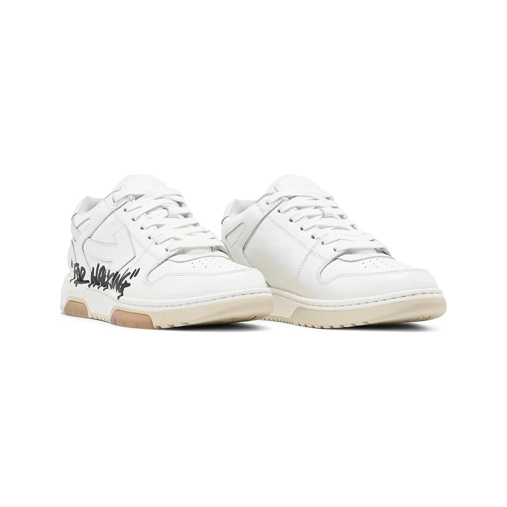 OffWhite Out of Office For Walking White Black,Off-White Out of Office,OFF-WHITE,NIKE SHOES Reps