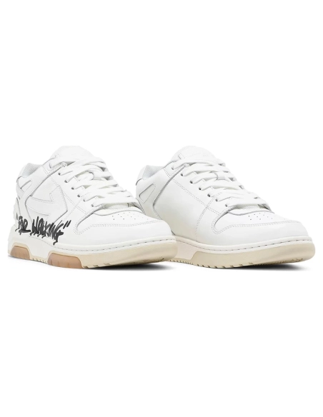 OffWhite Out of Office For Walking White Black,Off-White Out of Office,OFF-WHITE,NIKE SHOES Reps
