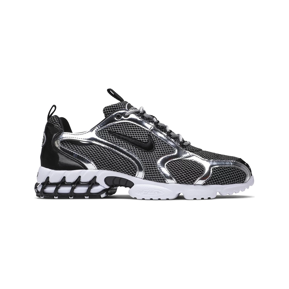 Stussy x Air Zoom Spiridon Caged 2 Pure Platinum,NIKE ZOOM,NIKE SHOES Reps