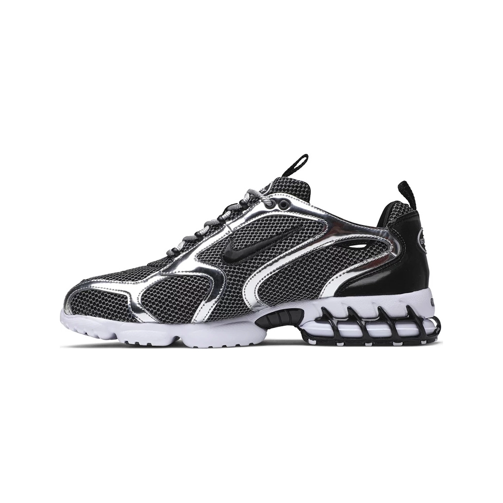 Stussy x Air Zoom Spiridon Caged 2 Pure Platinum,NIKE ZOOM,NIKE SHOES Reps