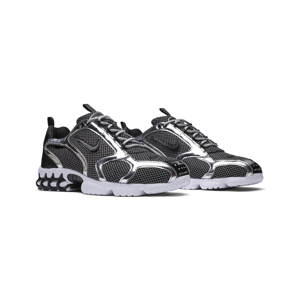 Stussy x Air Zoom Spiridon Caged 2 Pure Platinum,NIKE ZOOM,NIKE SHOES Reps