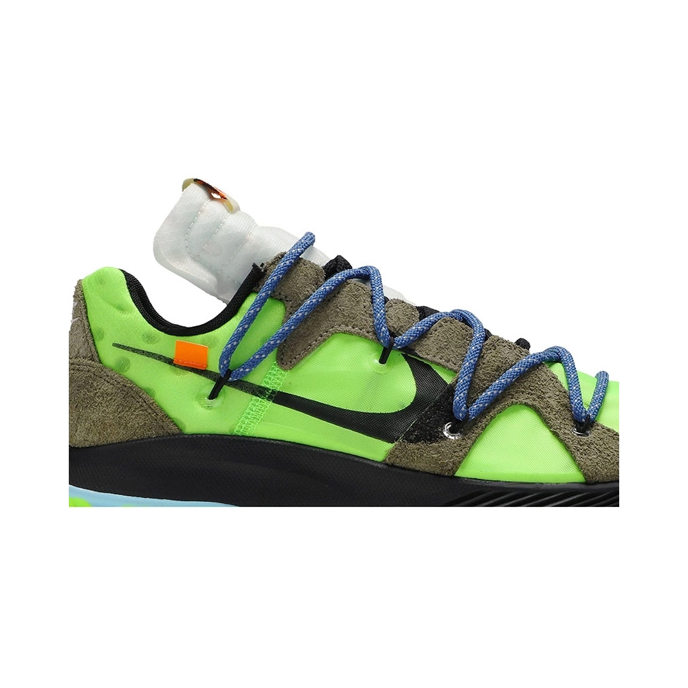 OffWhite x Air Zoom Terra Kiger 5 Athlete in Progress Electric Green,NIKE ZOOM,NIKE SHOES Reps