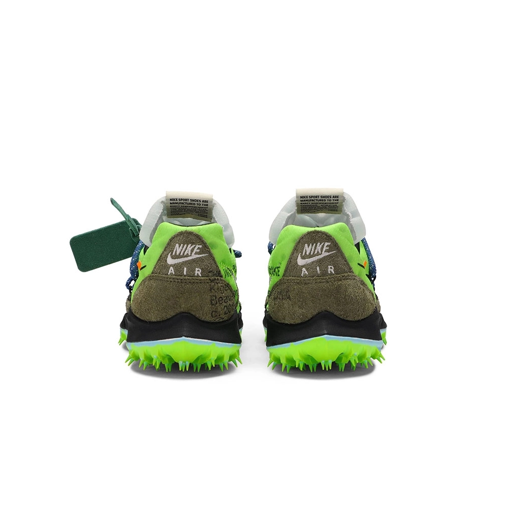 OffWhite x Air Zoom Terra Kiger 5 Athlete in Progress Electric Green,NIKE ZOOM,NIKE SHOES Reps