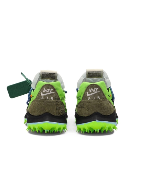 OffWhite x Air Zoom Terra Kiger 5 Athlete in Progress Electric Green,NIKE ZOOM,NIKE SHOES Reps