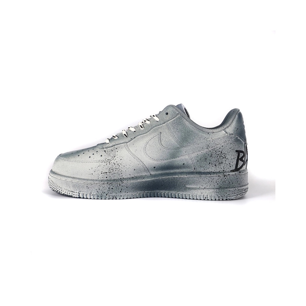 Air Force 107 LowWhite Blue Chrome Hearts,NIKE AIR FORCE,NIKE SHOES Reps