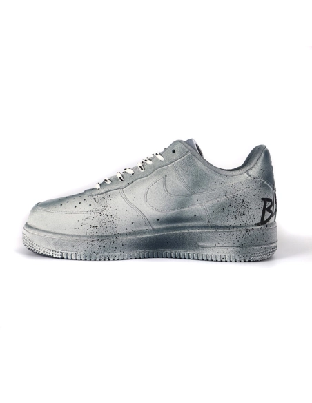 Air Force 107 LowWhite Blue Chrome Hearts,NIKE AIR FORCE,NIKE SHOES Reps