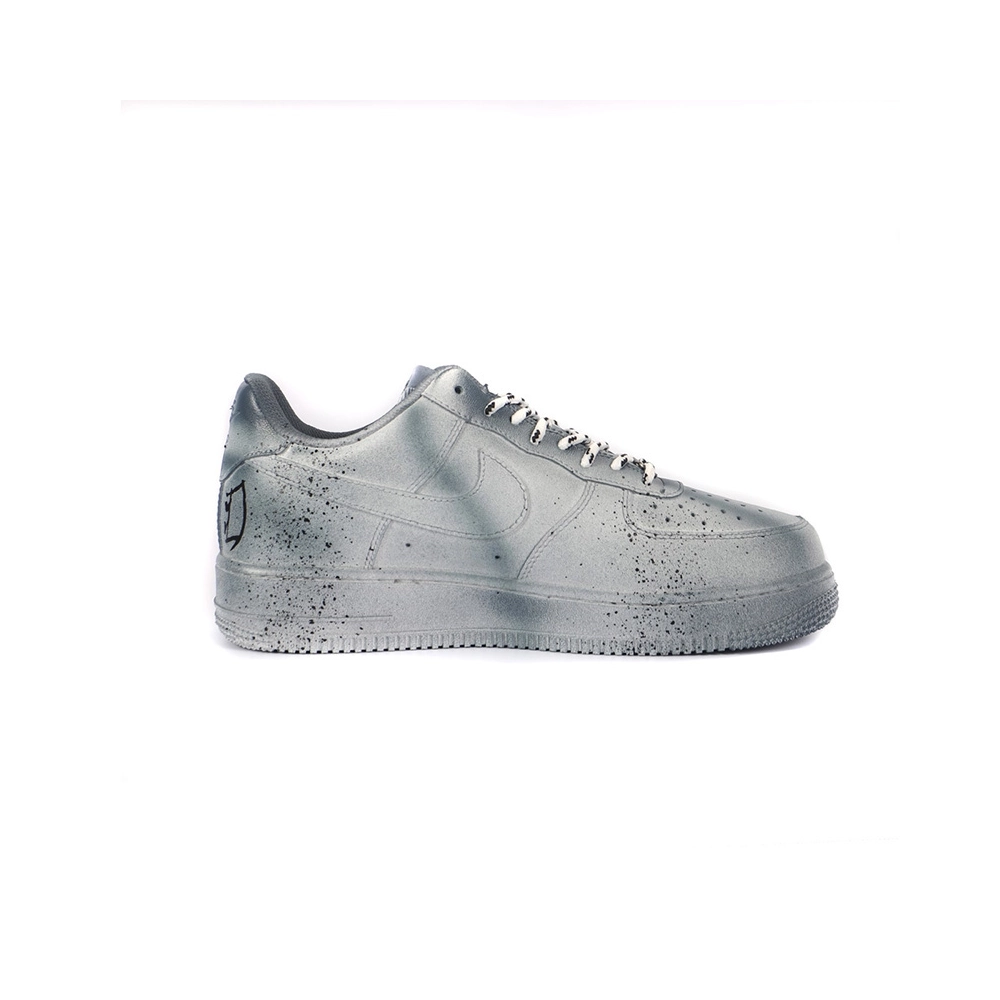 Air Force 107 LowWhite Blue Chrome Hearts,NIKE AIR FORCE,NIKE SHOES Reps
