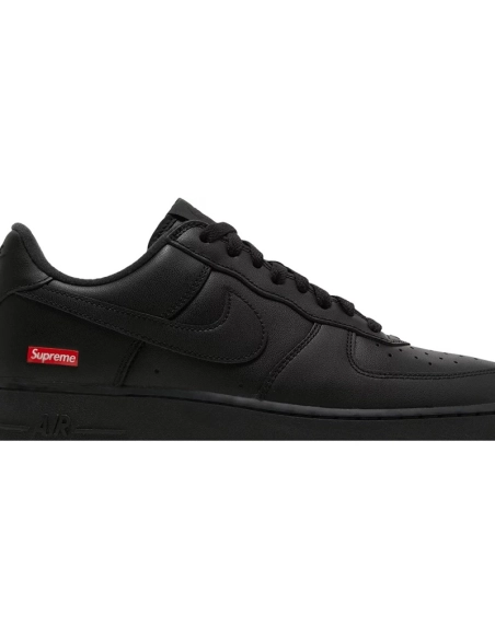Supreme x Air Force 1 Low Box Logo Black,NIKE AIR FORCE,NIKE SHOES Reps