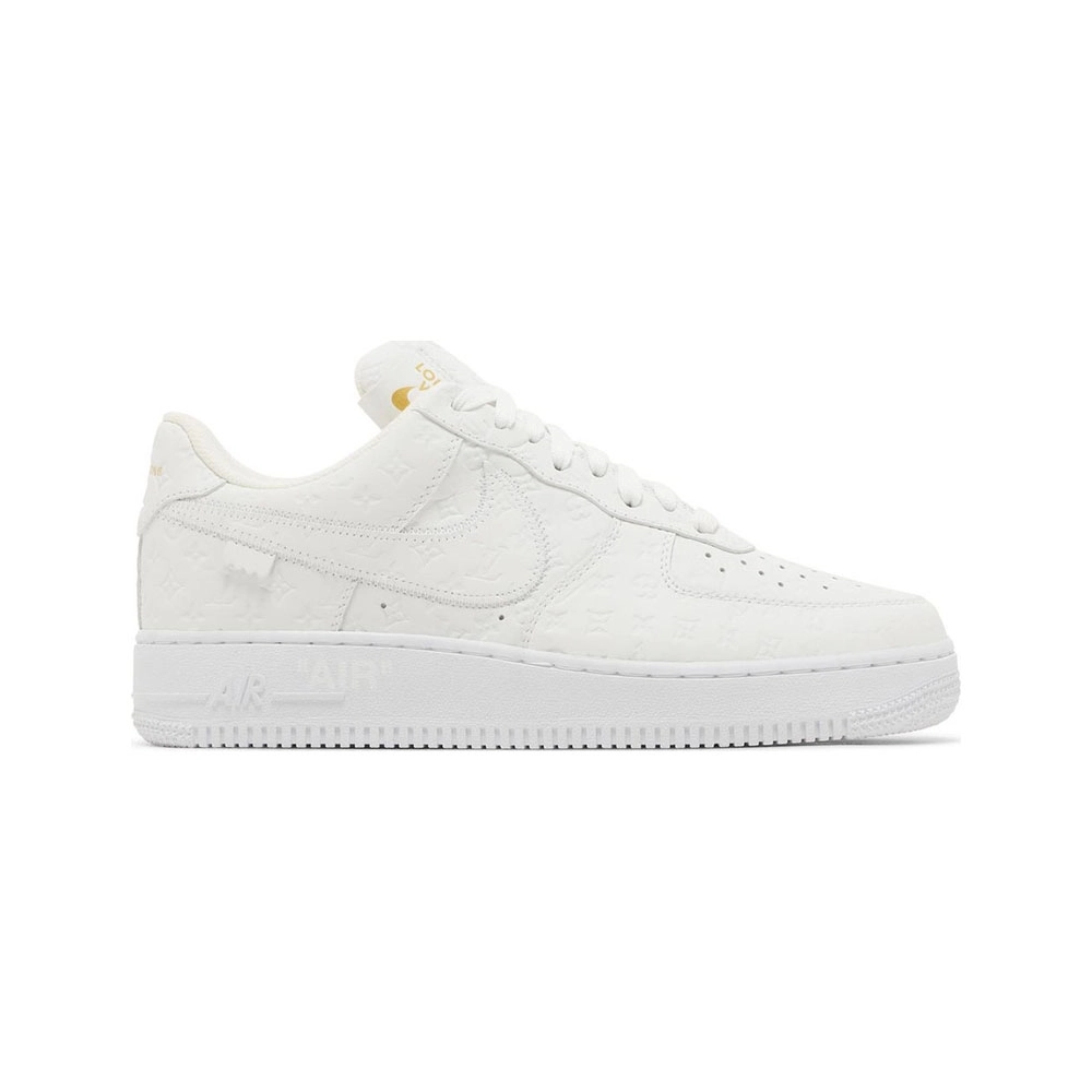 Louis Vuitton x Air Force 1 Low Triple White,NIKE AIR FORCE,NIKE SHOES Reps