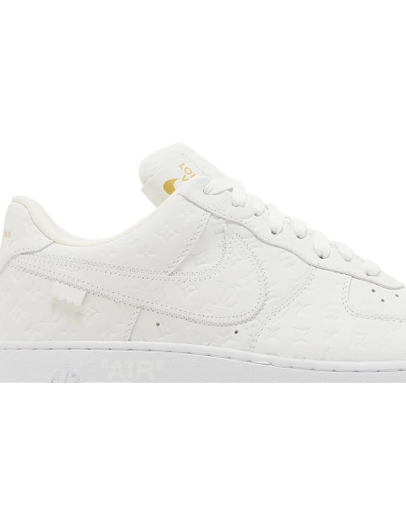 Louis Vuitton x Air Force 1 Low Triple White,NIKE AIR FORCE,NIKE SHOES Reps