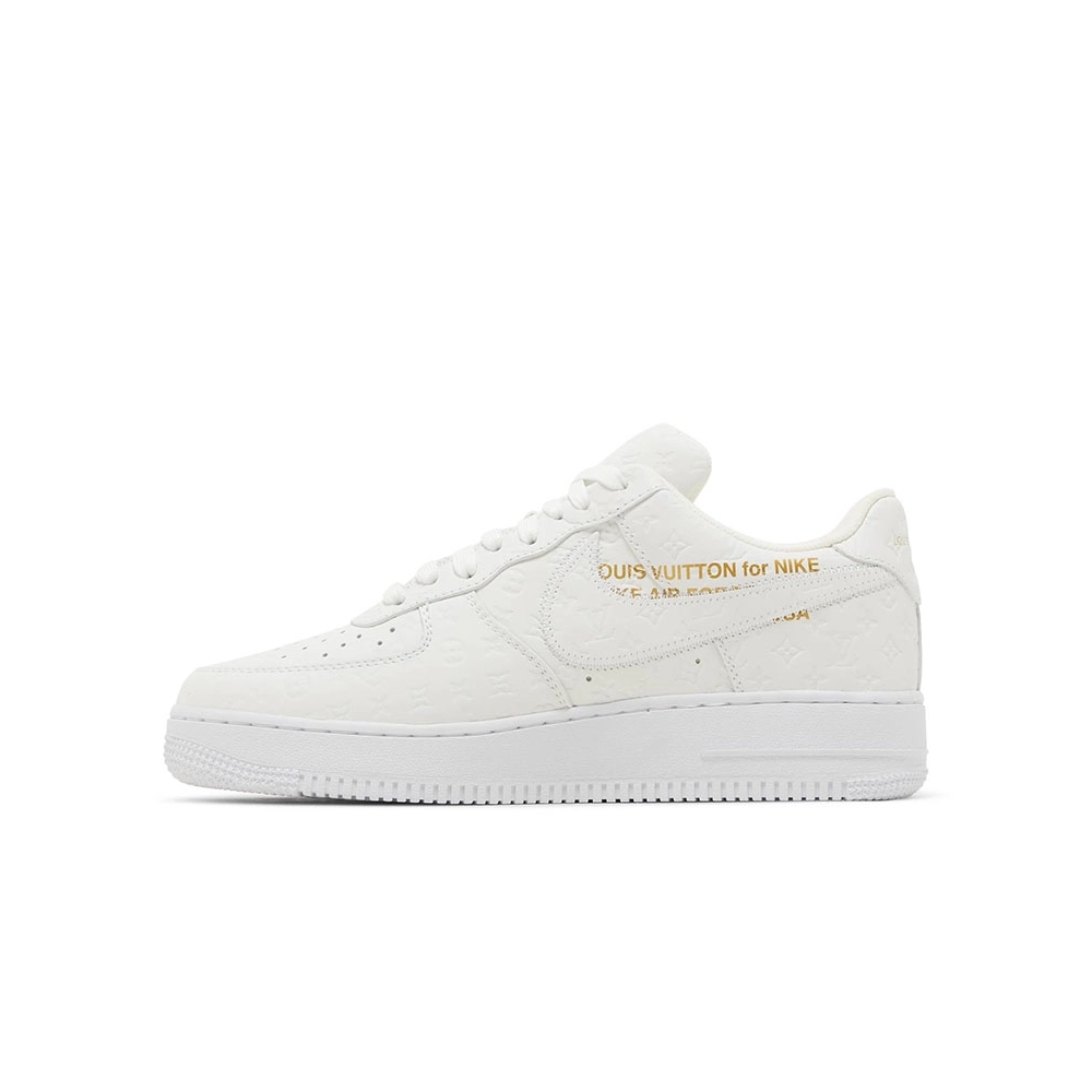 Louis Vuitton x Air Force 1 Low Triple White,NIKE AIR FORCE,NIKE SHOES Reps
