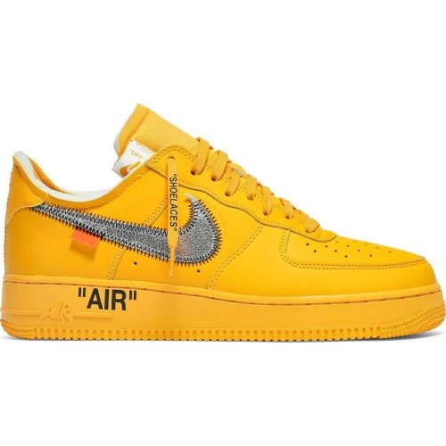 OffWhite x Air Force 1 Low Lemonade,NIKE AIR FORCE,NIKE SHOES Reps