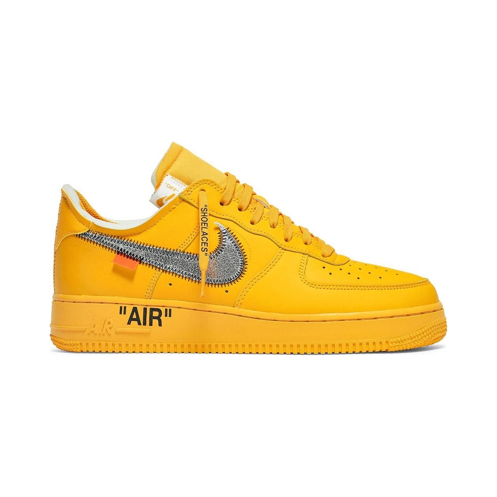OffWhite x Air Force 1 Low Lemonade,NIKE AIR FORCE,NIKE SHOES Reps