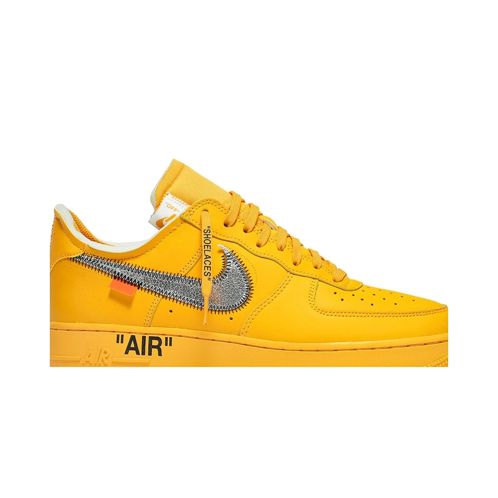OffWhite x Air Force 1 Low Lemonade,NIKE AIR FORCE,NIKE SHOES Reps