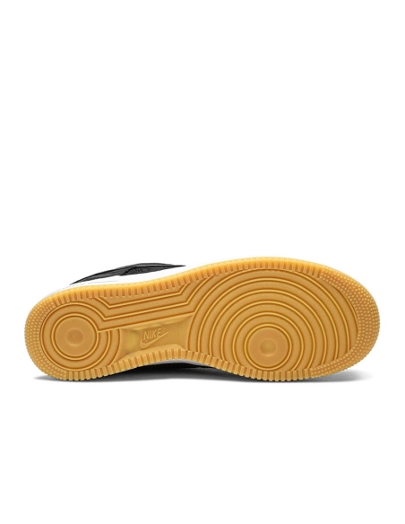 Fragment Design x CLOT x Air Force 1 Black Silk,NIKE AIR FORCE,NIKE SHOES Reps