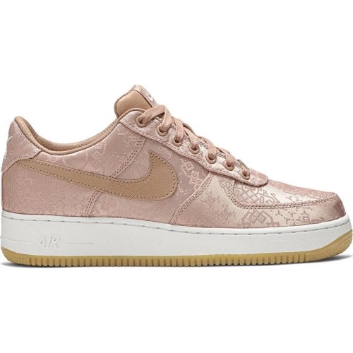 CLOT x Air Force 1 Low Premium Rose Gold Silk,NIKE AIR FORCE,NIKE SHOES Reps