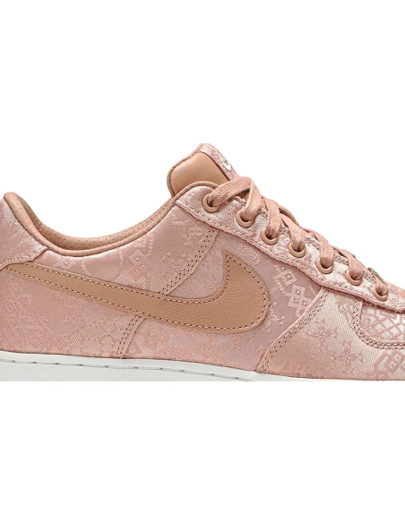 CLOT x Air Force 1 Low Premium Rose Gold Silk,NIKE AIR FORCE,NIKE SHOES Reps