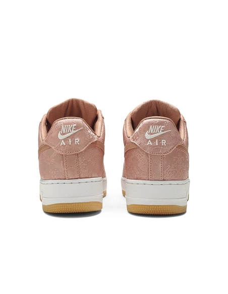 CLOT x Air Force 1 Low Premium Rose Gold Silk,NIKE AIR FORCE,NIKE SHOES Reps
