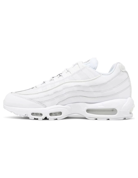 Air Max 95 Triple White,NIKE AIR MAX,NIKE SHOES Reps