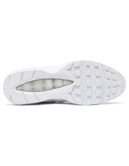 Air Max 95 Triple White,NIKE AIR MAX,NIKE SHOES Reps