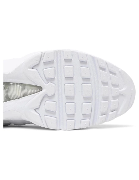 Air Max 95 Triple White,NIKE AIR MAX,NIKE SHOES Reps