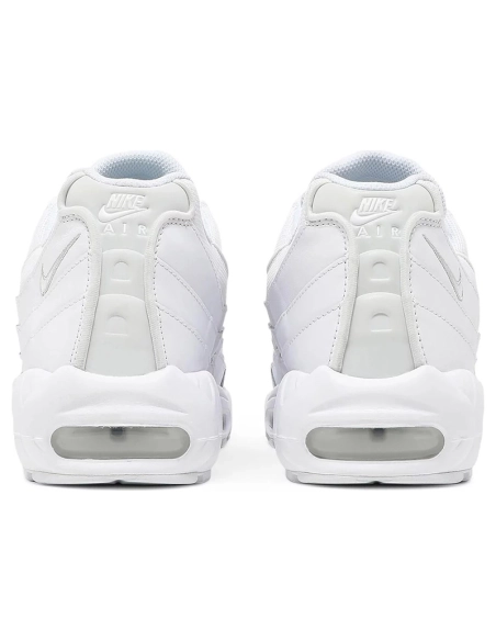 Air Max 95 Triple White,NIKE AIR MAX,NIKE SHOES Reps