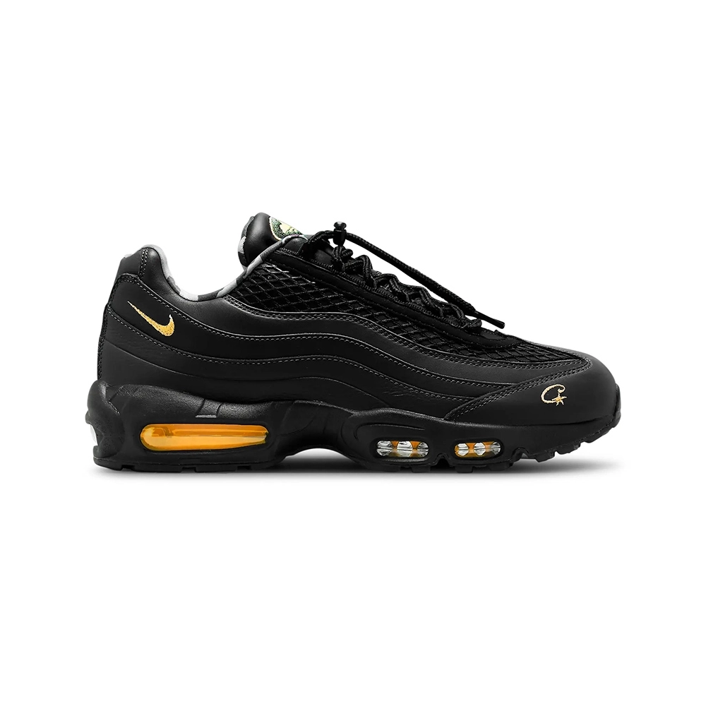 Corteiz x Air Max 95 SP Black Tour Yellow,NIKE AIR MAX,NIKE SHOES Reps