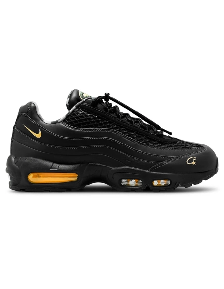 Corteiz x Air Max 95 SP Black Tour Yellow,NIKE AIR MAX,NIKE SHOES Reps