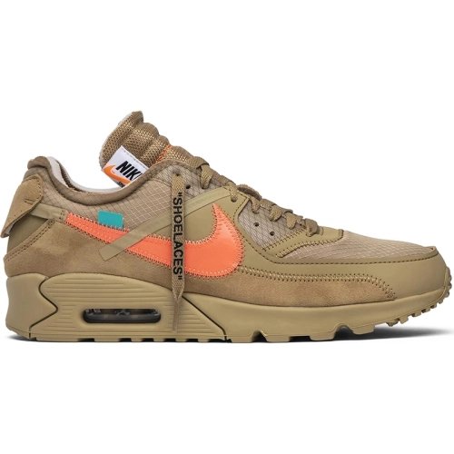 OffWhite x Air Max 90 Desert Ore,NIKE AIR MAX,NIKE SHOES Reps