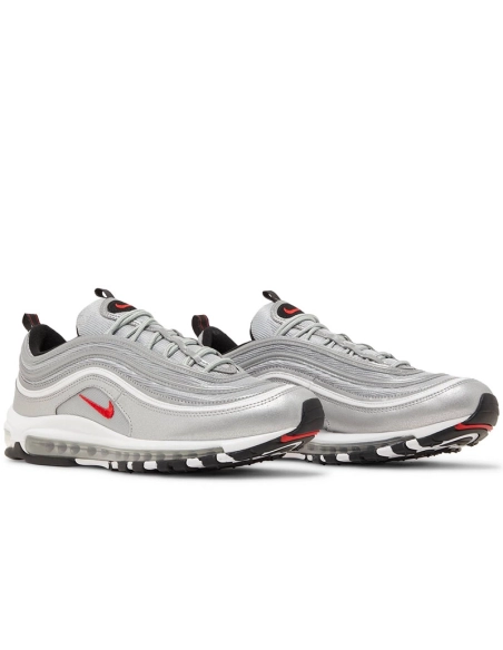 NIKE AIR MAX 97 OG SILVER,NIKE AIR MAX,NIKE SHOES Reps