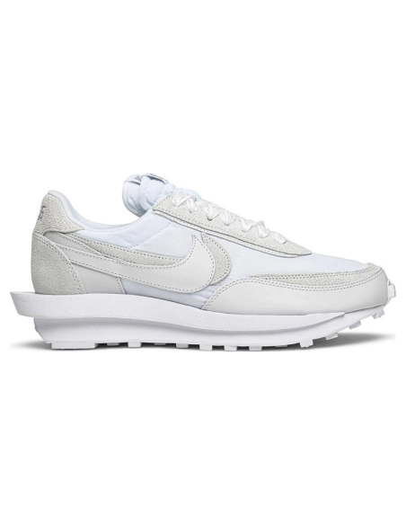 SACAI X LDWAFFLE WHITE NYLON,NIKE WAFFLE,NIKE SHOES Reps