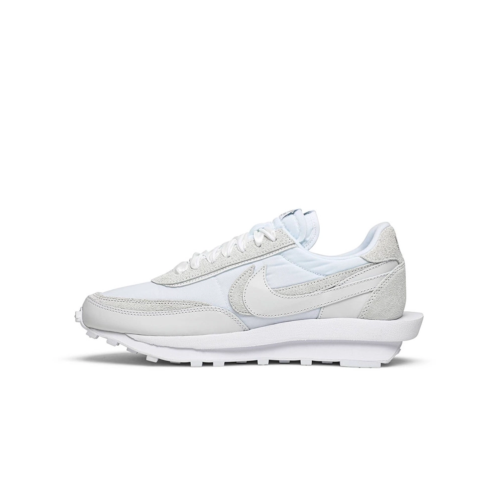 SACAI X LDWAFFLE WHITE NYLON,NIKE WAFFLE,NIKE SHOES Reps