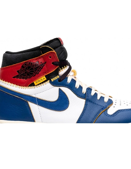 UNION LOS ANGELES BLUE TOE AIR JORDAN 1 RETRO HIGH BV1300 146,AIR JORDAN 1 HIGH,Air Jordan