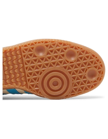 Adidas Samba OG Sporty Rich Cream Blue,ADIDAS SAMBA,ADIDAS