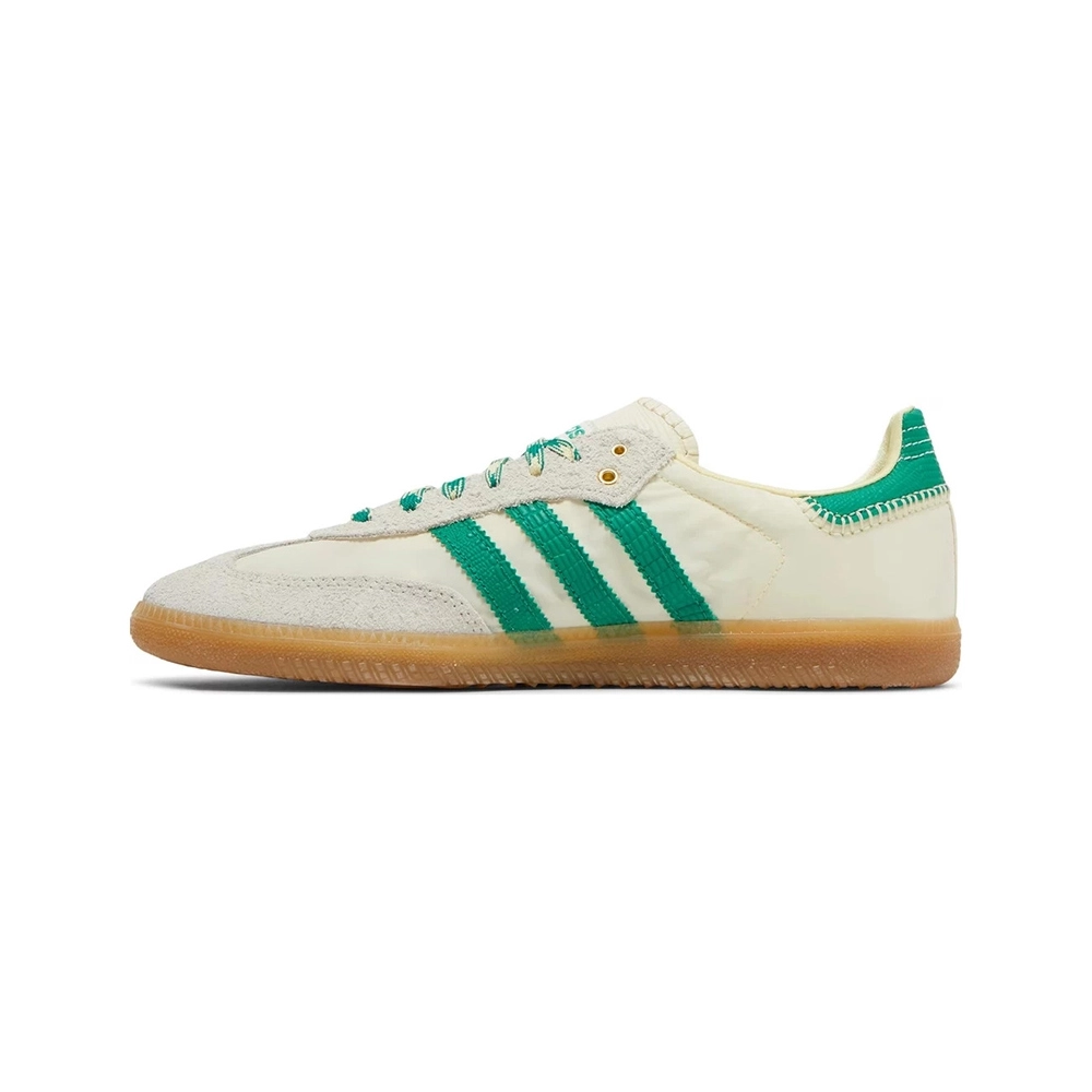 Adidas Samba Wales Bonner Cream Green,ADIDAS SAMBA,ADIDAS
