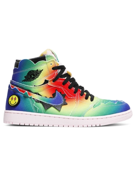 J. BALVIN X AIR JORDAN 1 RETRO OG HIGH COLORES Y VIBRAS DC3481 900,AIR JORDAN 1 HIGH,Air Jordan