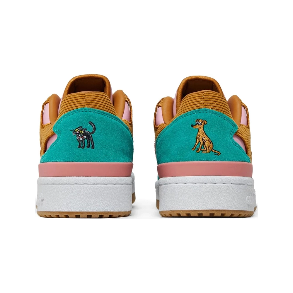 Adidas The Simpsons x Forum Low Living Room,ADIDAS FORUM,ADIDAS