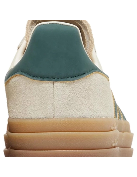 Adidas Gazelle Bold Cream Collegiate Green,ADIDAS GAZELLE,ADIDAS