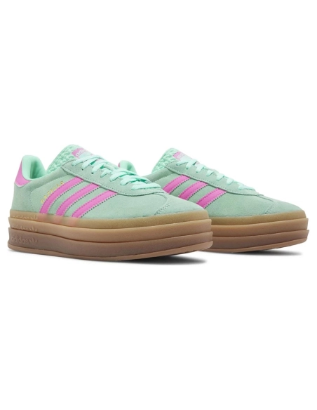 Adidas Gazelle Bold Pulse Mint Screaming Pink,ADIDAS GAZELLE,ADIDAS