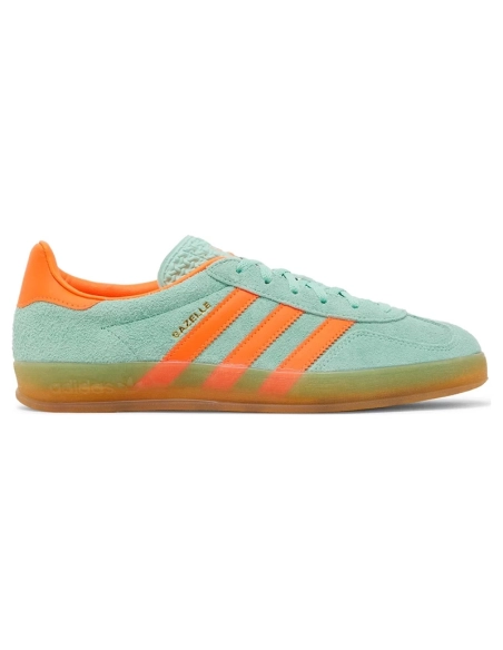 Adidas Gazelle Indoor Pulse Mint Solar Orange,ADIDAS GAZELLE,ADIDAS