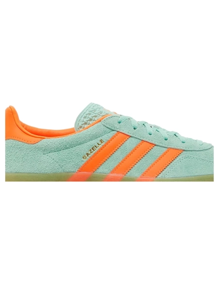 Adidas Gazelle Indoor Pulse Mint Solar Orange,ADIDAS GAZELLE,ADIDAS