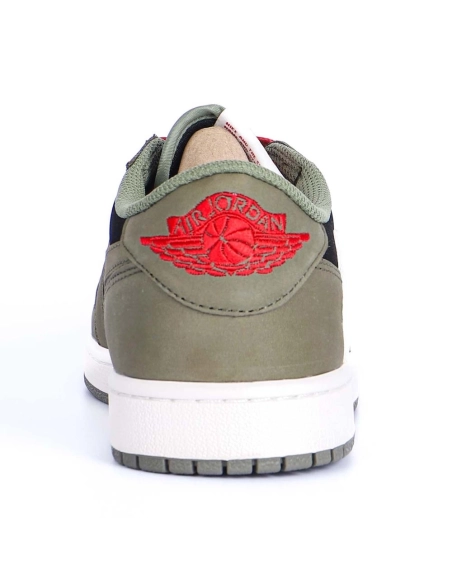 Travis Scott x Air Jordan 1 Low Dark Green CQ4277 008,AIR JORDAN 1 LOW,Air Jordan