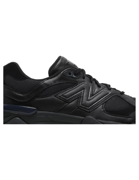 New Balance 9060 Triple Black Leather,New Balance 9060,New Balance Shoes