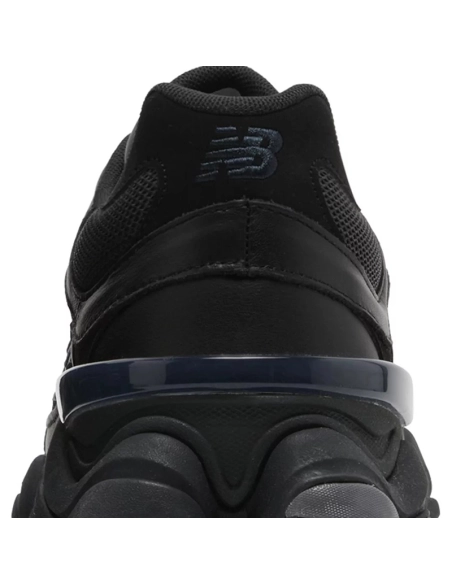 New Balance 9060 Triple Black Leather,New Balance 9060,New Balance Shoes