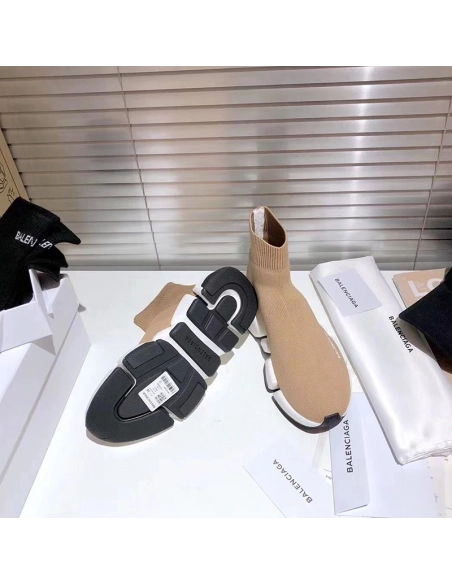 Balenciaga Speed Trainer Beige White,BALENCIAGA SPEED,BALENCIAGA